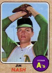 1968 Topps Baseball Cards      324     Jim Nash